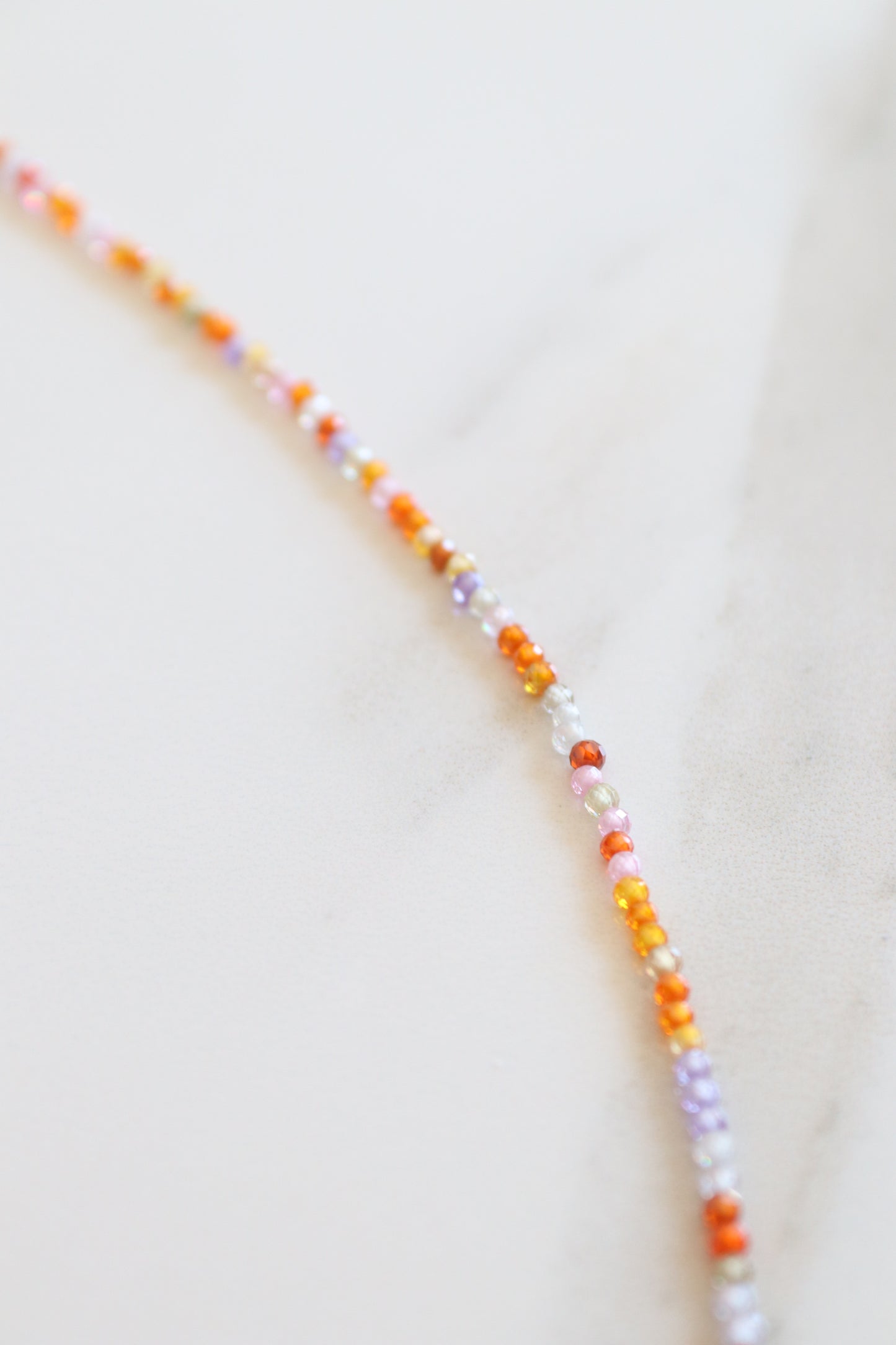 24k Gold-Filled Pearl and Gemstone Beaded Necklace | 18"