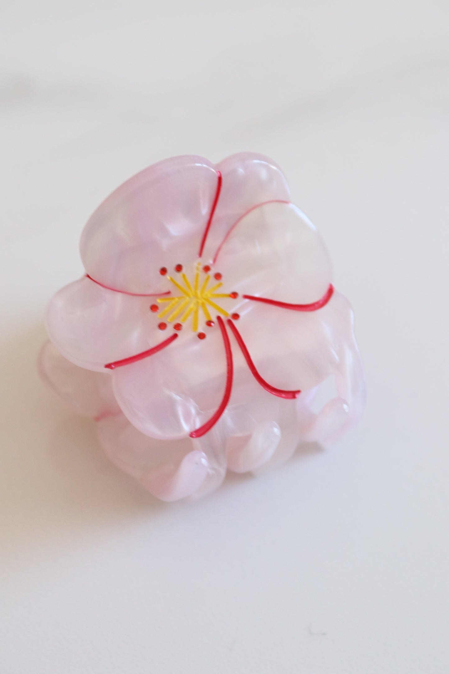 Small Cherry Blossom Claw Clip