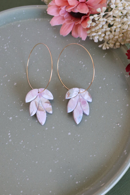 Soft Spring Floral Earrings (Multiple Shapes)