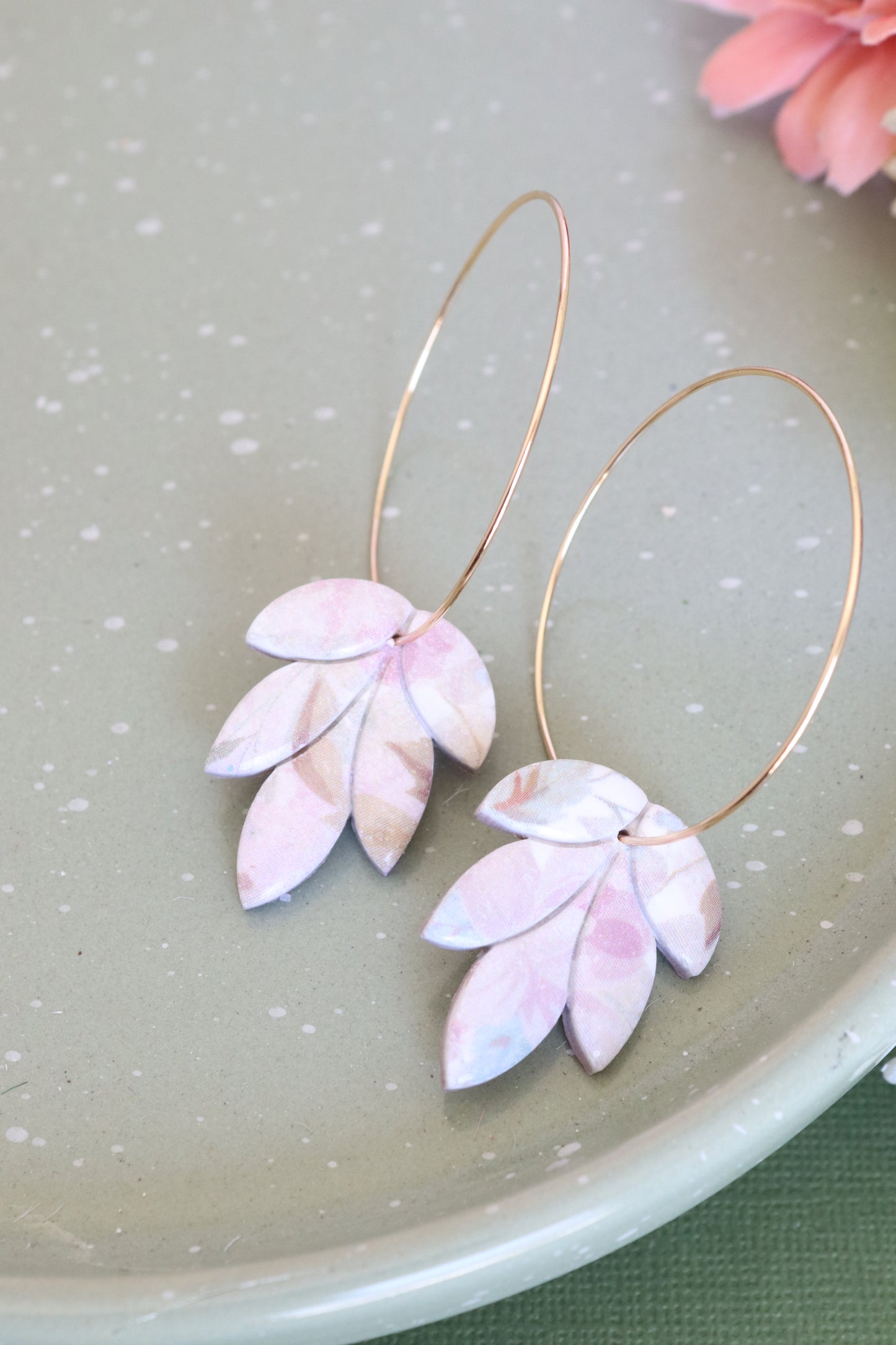 Soft Spring Floral Earrings (Multiple Shapes)