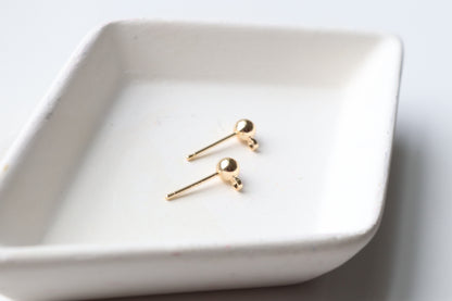 14k Gold-Filled Ball Studs