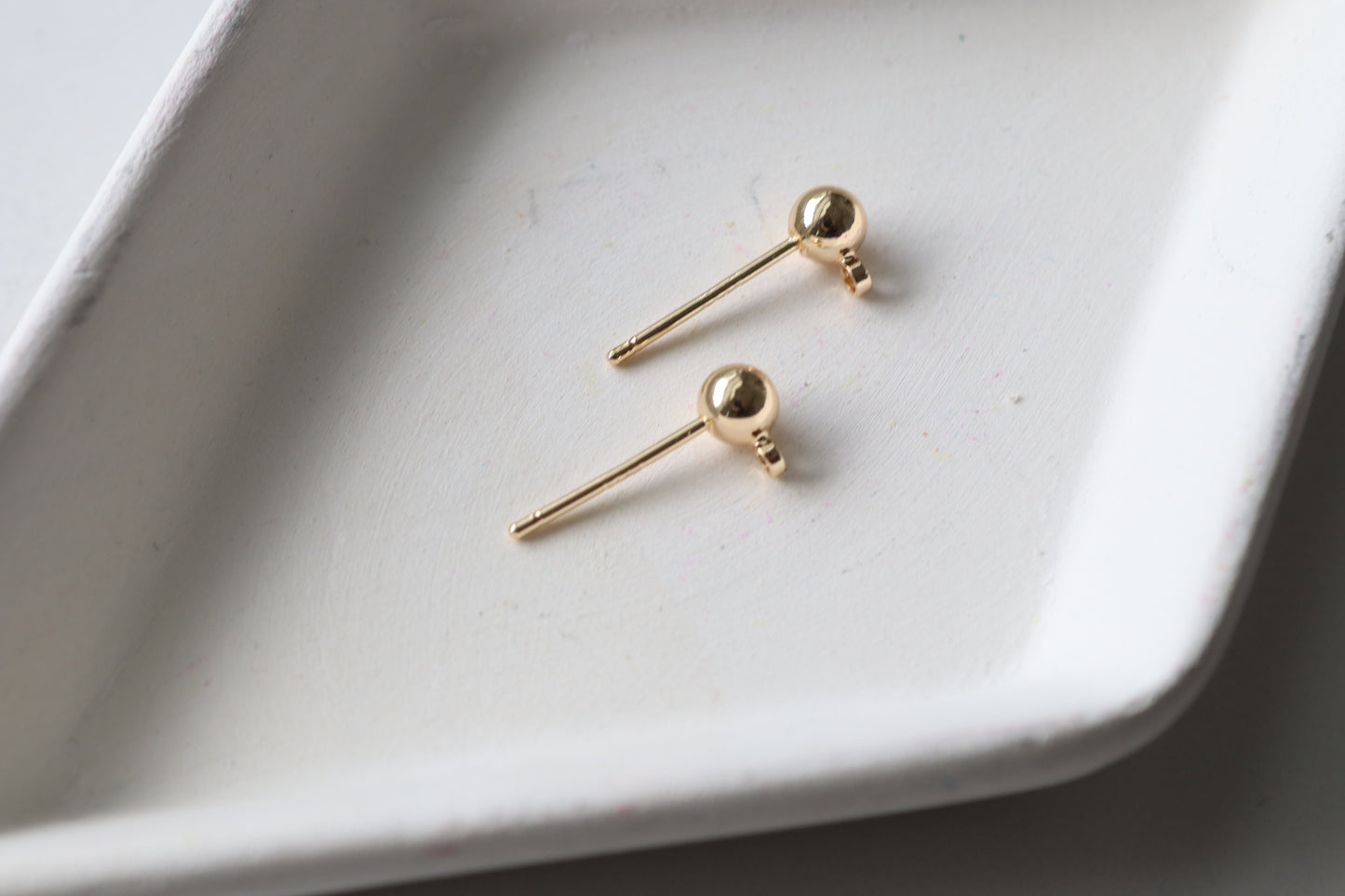 14k Gold-Filled Ball Studs