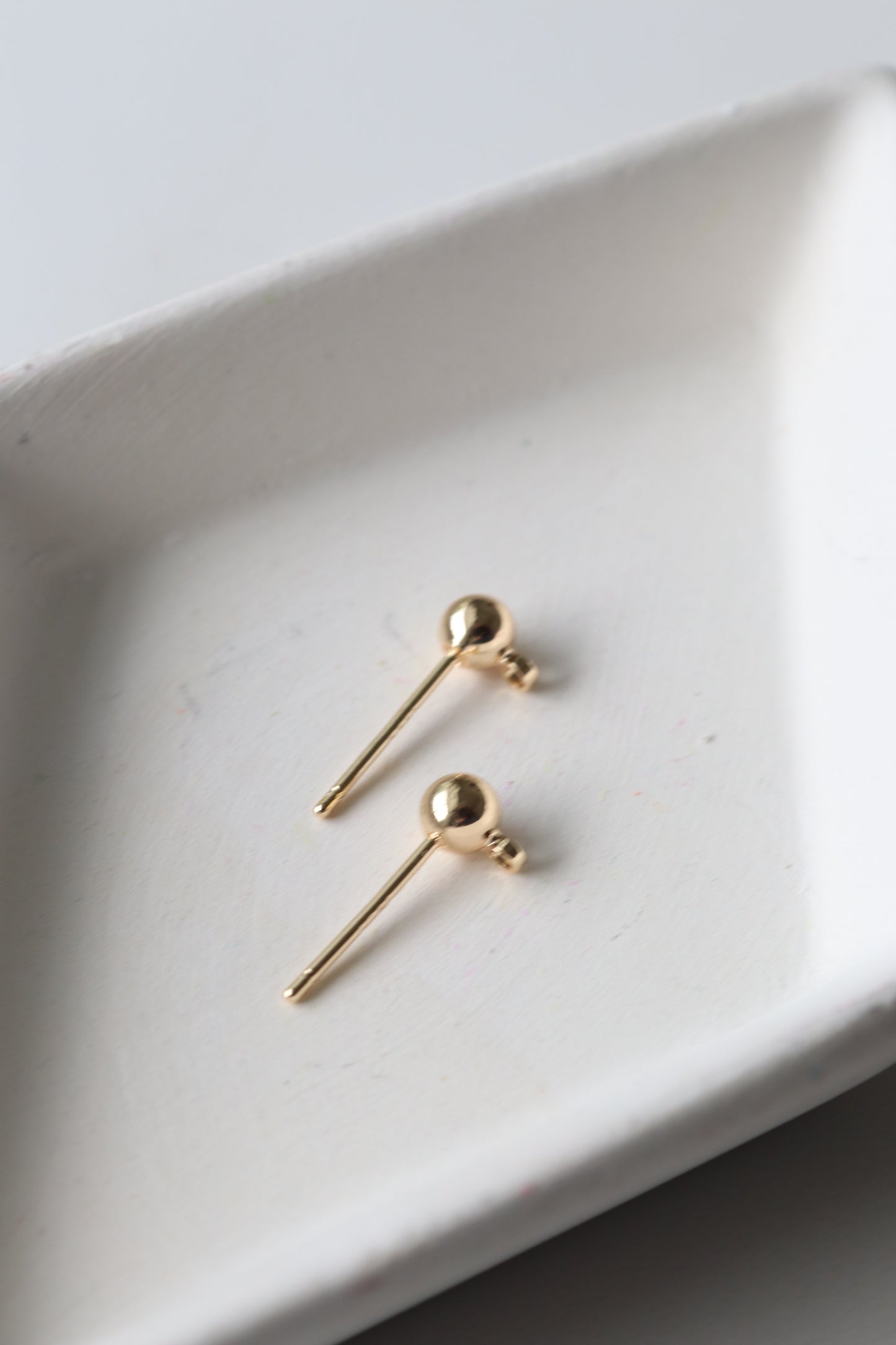 14k Gold-Filled Ball Studs