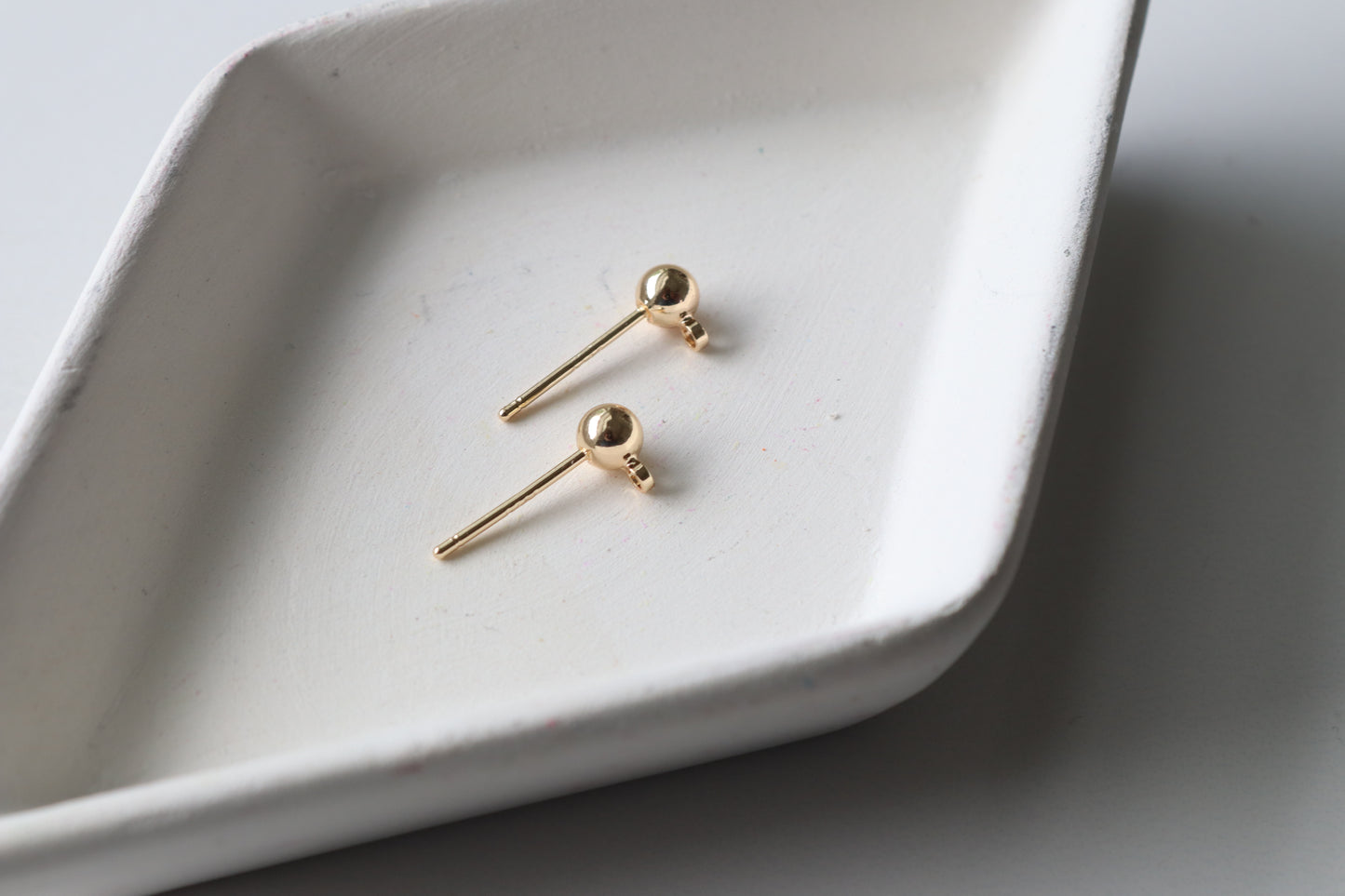 14k Gold-Filled Ball Studs