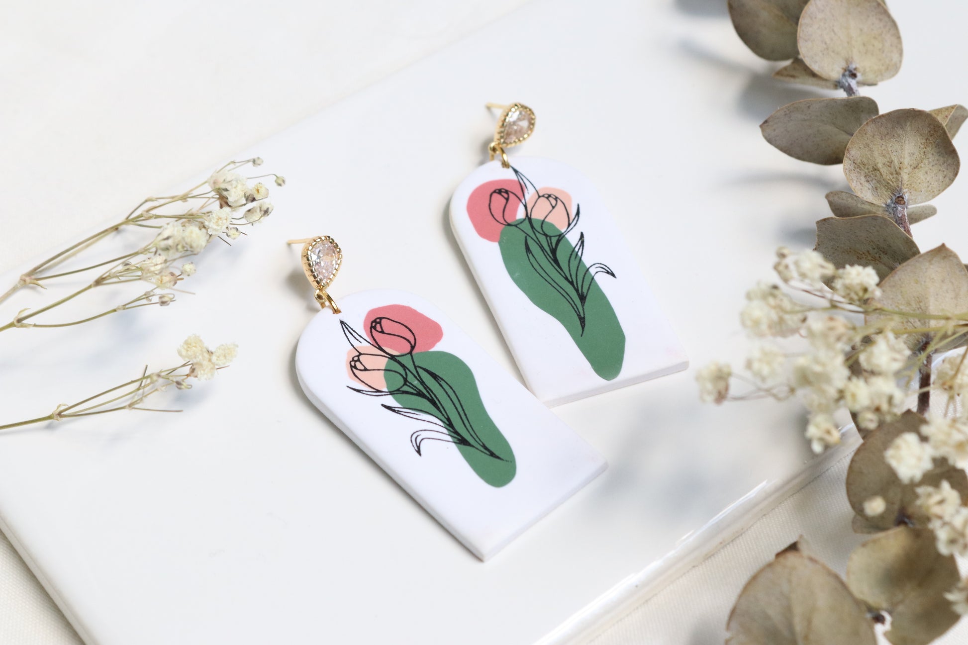 Boho Tulip Dangles