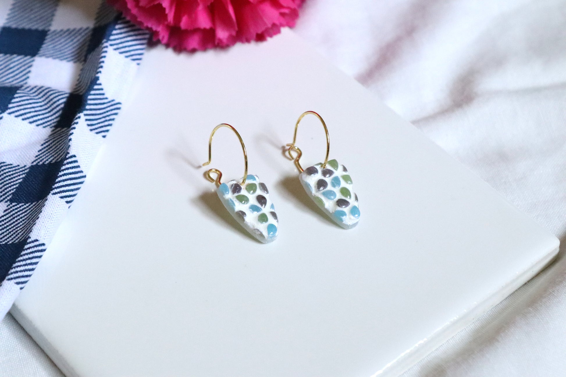 Mini Mosaic Hoops