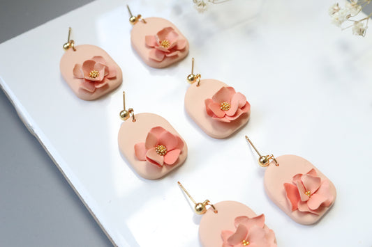 Peach Workshop Dangles