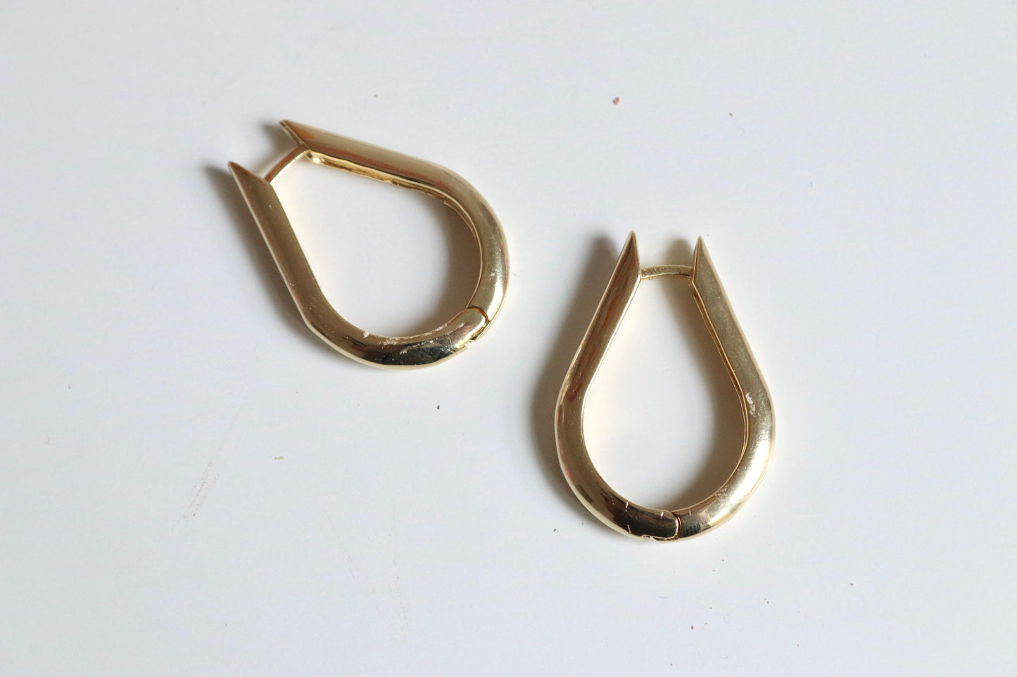 Gold-Filled Large Clicker Hoops