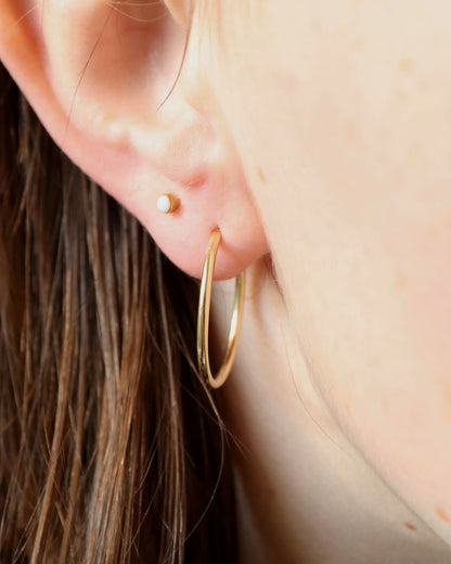 Gold-Filled 20mm Endless Hoops