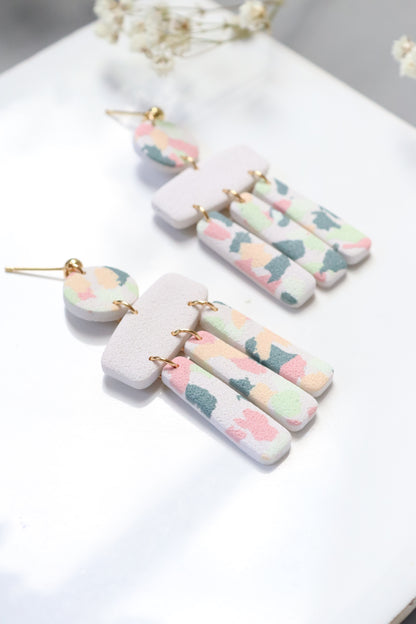 Terrazzo Statement Dangles