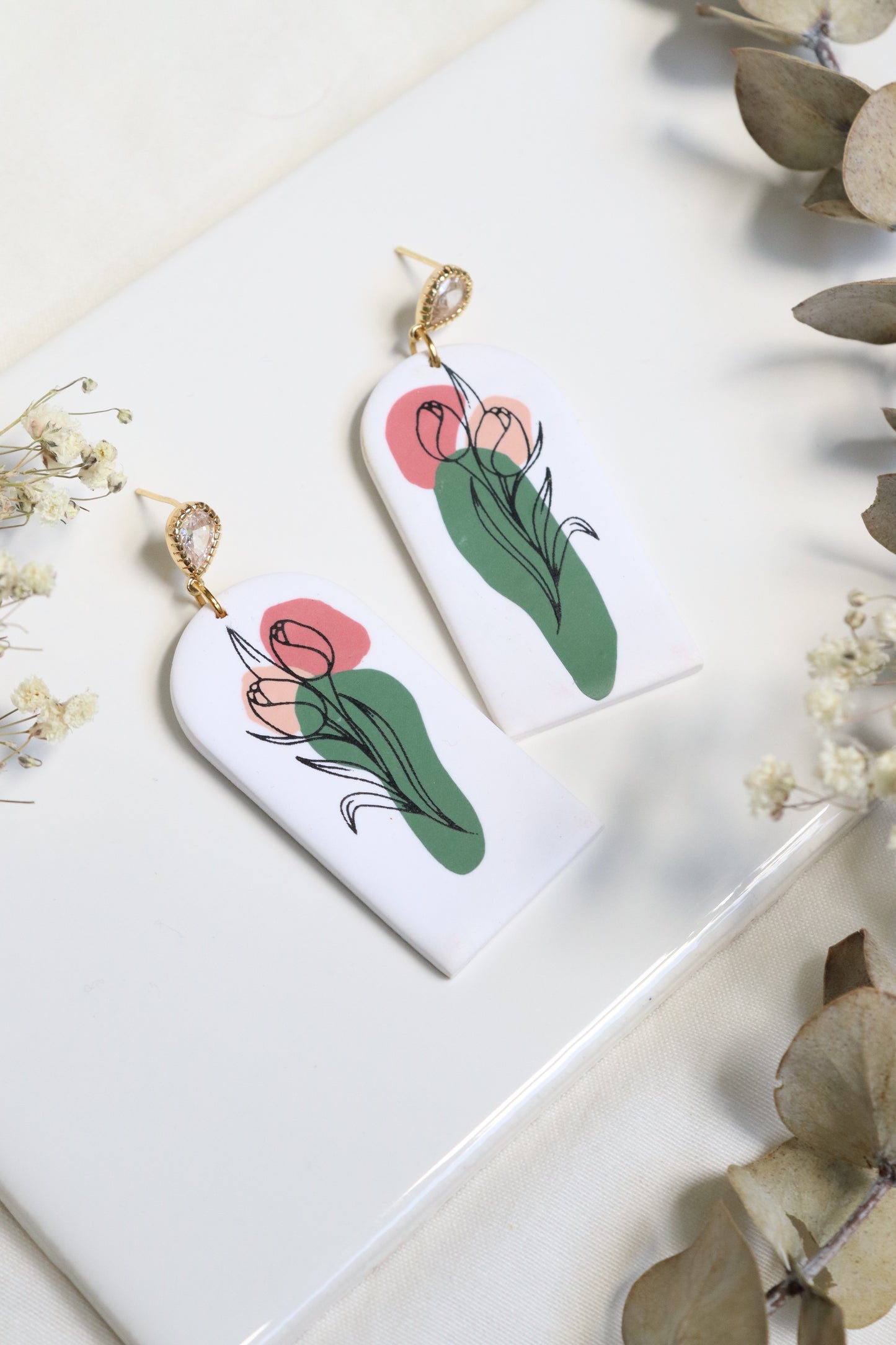 Boho Tulip Dangles